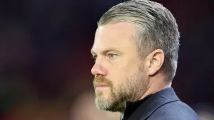 Jimmy Thelin’s side lost in Prague (Steve Welsh/PA)