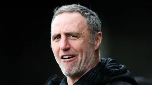 Andy Crosby had few complaints after Tranmere’s win (Jess Hornby/PA)