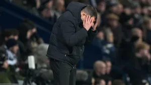 Birmingham manager Chris Davies rued the painful last-gasp defeat at QPR (Joe Giddens/PA)