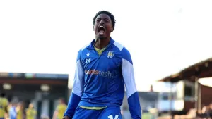 Kyreece Lisbie went closest for Colchester (PA)