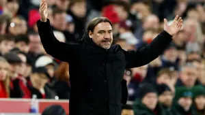 Daniel Farke: Calvert-Lewin one of best English strikers in the Premier League