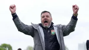 Barnet head coach Dean Brennan hailed his side’s superb win over Bristol Rovers (Yui Mok/PA)