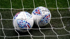 Aaron Blair’s penalty handed Eastleigh a 1-1 National League draw at Yeovil (John Walton/PA)