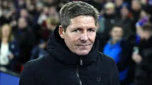 Crystal Palace manager Oliver Glasner (Jordan Pettitt/PA)