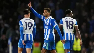 Georginio Rutter nets late leveller as Brighton rescue West Ham point