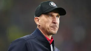 Bristol City manager Gerhard Struber felt he was watching a different team in the second half (Bradley Collyer/PA)