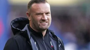 Ian Evatt’s Blackpool are in the draw for the FA Cup third round (Martin Rickett/PA)