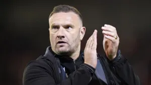 Ian Evatt said Blackpool were made to work hard for victory against Rotherham (Danny Lawson/PA)