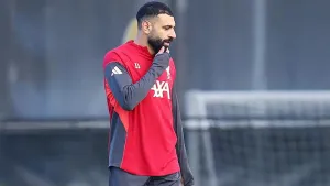 Mohamed Salah has been dropped from Liverpool’s Champions League squad travelling to Milan (Tim Markland/PA)