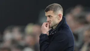 Jack Wilshere on the touchline (Joe Giddens/PA)