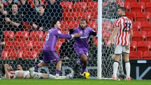 Jairo Riedewald and Tom Cannon on target as Sheffield United edge Stoke win