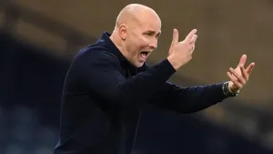 Motherwell manager Jens Berthel Askou was not happy despite a 3-0 victory over Livingston (Andrew Milligan/PA)