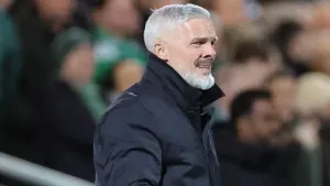 Jim Goodwin counts the cost of Hibs draw after Dundee Utd trio come off injured