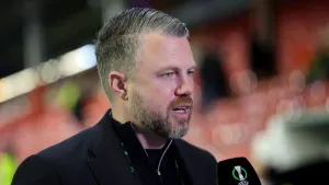 Jimmy Thelin’s side suffered defeat in Prague (Steve Welsh/PA)