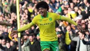 Jovon Makama netted a brace for Norwich (Nigel French/PA)