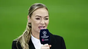 Laura Woods says she is OK after ‘weird’ on-air collapse