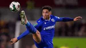 Braintree’s Lewis Walker was denied an added-time winner in the goalless draw at home to Hartlepool (John Walton/PA)