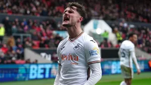 Liam Cullen scored the winner for Portsmouth (David Davies/PA)