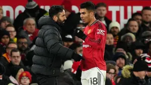 Manchester United were frustrated at Old Trafford again (Martin Rickett/PA)