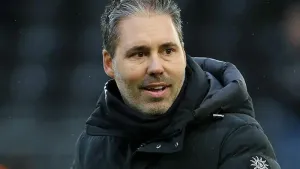 Marti Cifuentes’ Leicester took maximum points from Derby (Barry Coombs/PA)