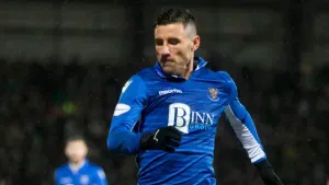 Former St Johnstone forward Michael O’Halloran struck Morton’s late winner (Jeff Holmes/PA)