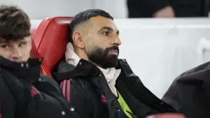 Mohamed Salah has been left out of the starting line-up in recent matches (Peter Byrne/PA)