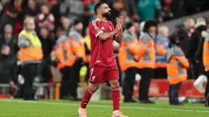 Mohamed Salah has apologised to Liverpool for his comments about Arne Slot and the club (Martin Rickett/PA)
