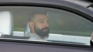 Mohamed Salah reported for training on Tuesday after being left out of Liverpool’s travelling squad to face Inter Milan (Pet