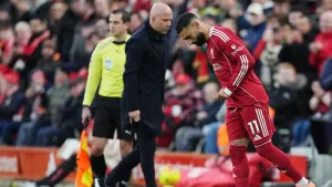 Mohamed Salah returns from the bench as Hugo Ekitike scores twice for Liverpool