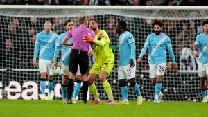 Pep Guardiola feels no need to speak to Gianluigi Donnarumma about yellow cards