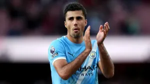 Pep Guardiola unclear when key Man City midfielder Rodri will be fit to return