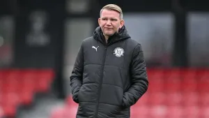 Fleetwood head coach Pete Wild was delighted which his side’s performance at Newport (Cody Froggatt/PA)