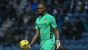 Wrexham goalkeeper Arthur Okonkwo made a late error (Cody Froggatt/PA)