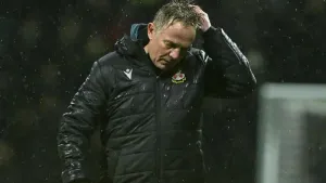 Wrexham’s unbeaten run came to an end (Cody Froggatt/PA)