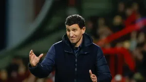 Javi Gracia was a happy man (Cody Froggatt/PA)