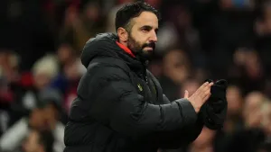 Ruben Amorim’s Manchester United got an important home win (Martin Rickett/PA)