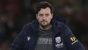 West Brom boss Ryan Mason was left frustrated by the loss to Hull (Andrew Matthews/PA)