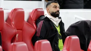 Mohamed Salah’s outburst has been criticised by former Liverpool striker Michael Owen (Peter Byrne/PA).