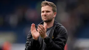 Plymouth manager Tom Cleverley wants more fight from his team (Jacob King/PA)