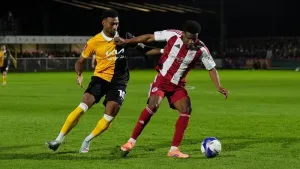 Tyrese Shade starred in Burton’s win (Joe Giddens/PA)