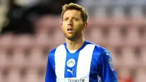 Will Aimson’s equaliser kept Wigan in the FA Cup (Martin Rickett/PA).