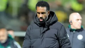 Wilfried Nancy suffered a fourth defeat in four games as Celtic boss (Steve Welsh/PA)