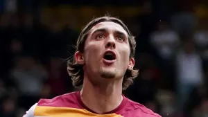 Ollie Crankshaw gave Altrincham the lead at Forest Green (Zac Goodwin/PA)