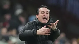 Unai Emery’s side came from behind to beat RB Salzburg (Martin Rickett/PA)