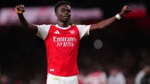 Bukayo Saka has agreed a new deal with Arsenal (Bradley Collyer/PA)