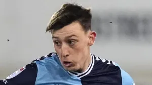 Cameron Humphreys won it for Huddersfield (Nick Potts/PA)