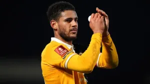 Kyran Lofthouse earned Burton a surprise point (Ben Whitley/PA)