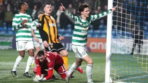 Johnny Kenny scored Celtic’s opener (Andrew Milligan/PA)