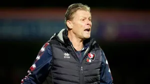 Steve Cotterill’s side enjoyed a home win (David Davies/PA)