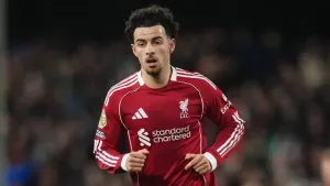 Curtis Jones said Fulham’s late equaliser on Sunday was hard to take (Adam Davy/PA)